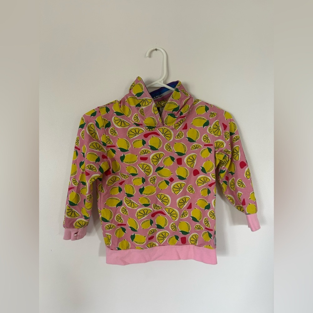 Birdz Pink Lemon Pullover Size 8